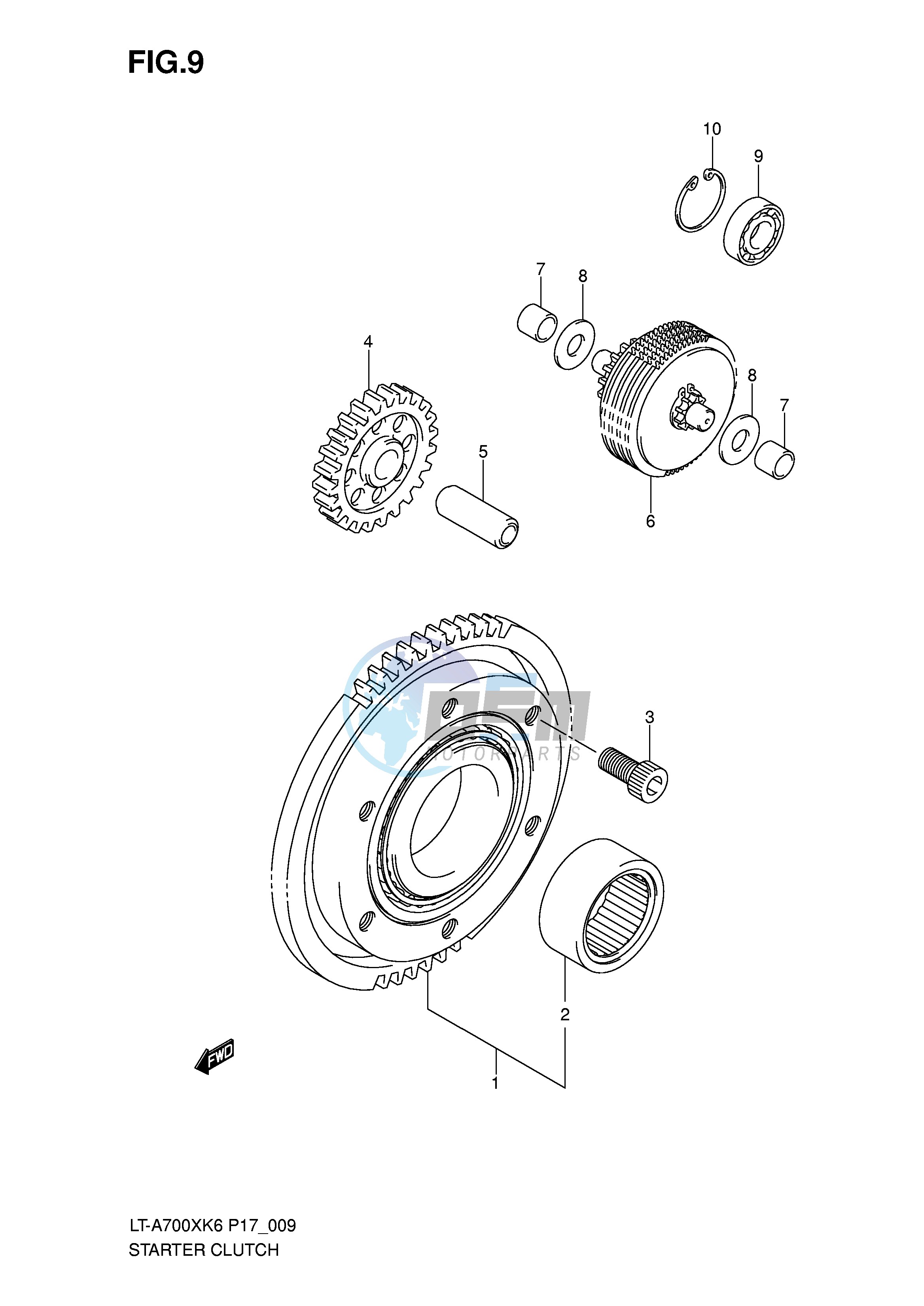 STARTER CLUTCH