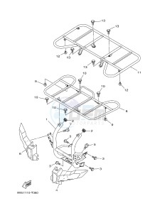 YFM450FWBD YFM45KPAJ KODIAK 450 EPS (BB57) drawing GUARD