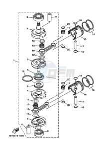 40XMHL drawing CRANKSHAFT--PISTON