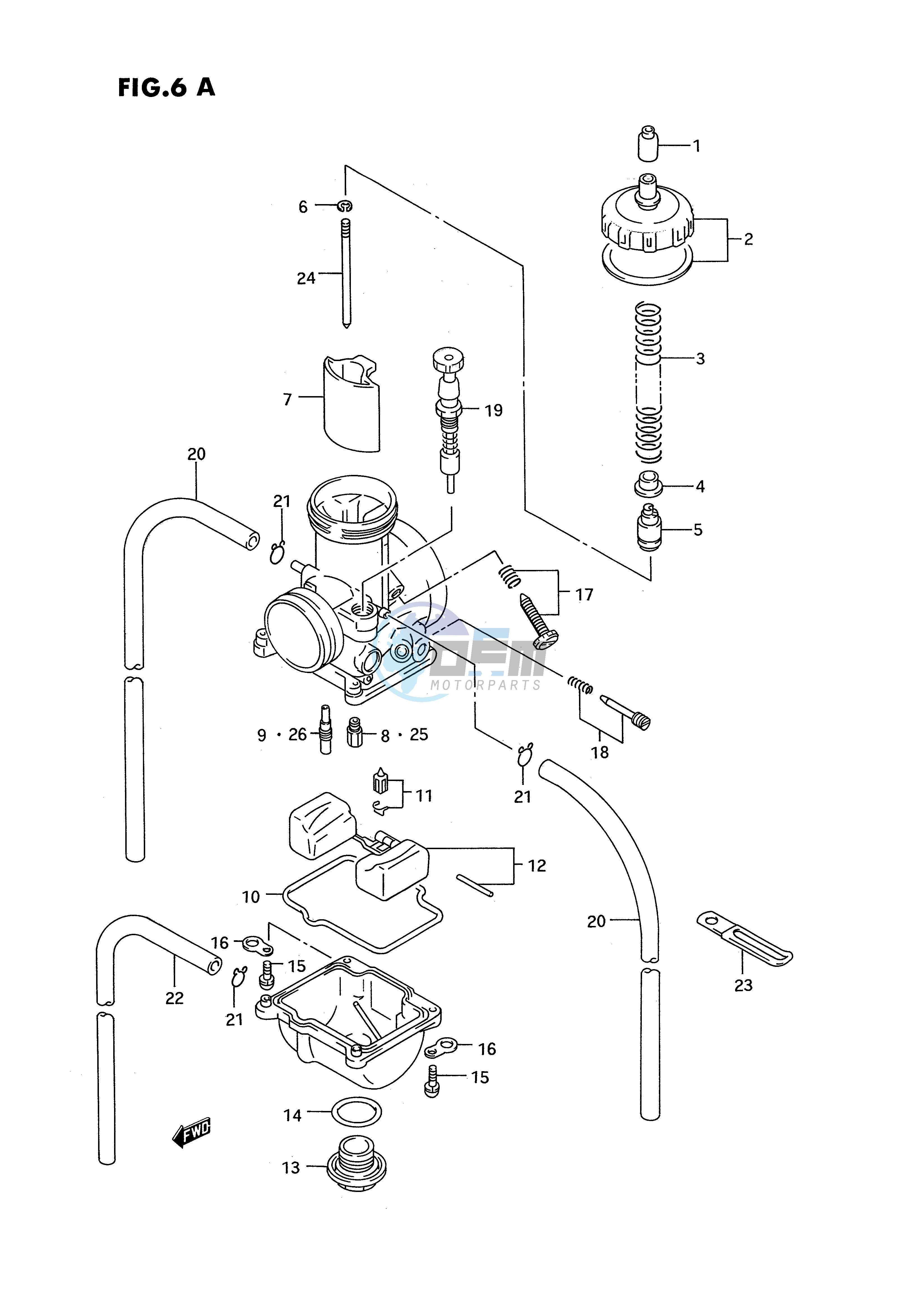 CARBURETOR (MODEL R S)