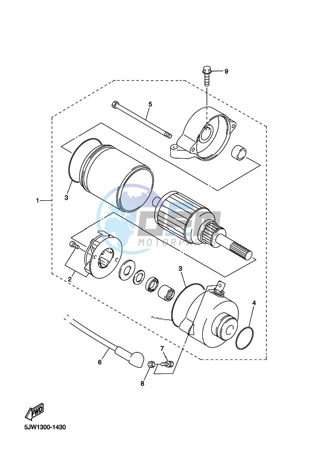 STARTING MOTOR