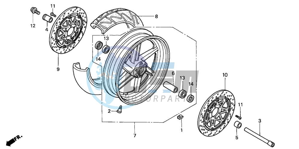 FRONT WHEEL