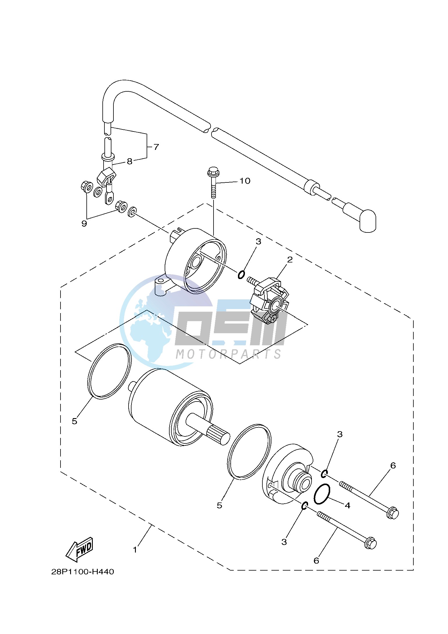 STARTING MOTOR