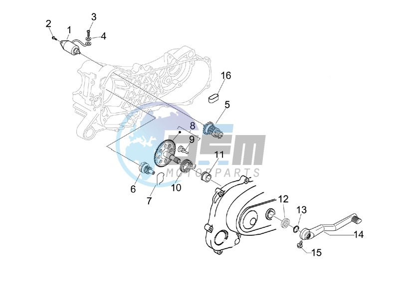 Starter - Electric starter