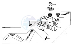 JET - 50 cc drawing OIL TANK