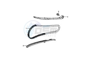 SV - 250 cc drawing TIMING CHAIN