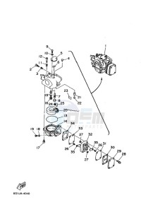 6D drawing CARBURETOR