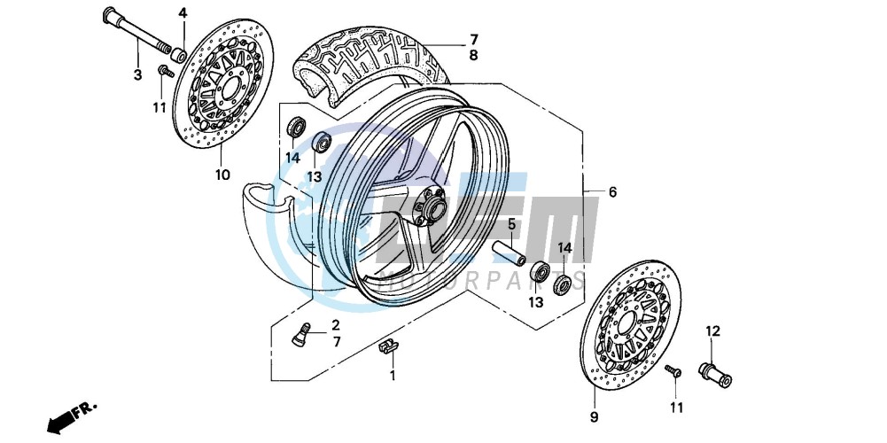 FRONT WHEEL