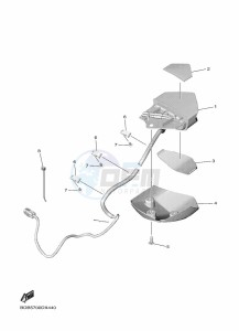 WR450F (BDB8) drawing TAILLIGHT