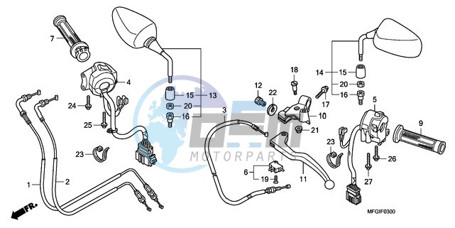 HANDLE LEVER/SWITCH/ CABLE