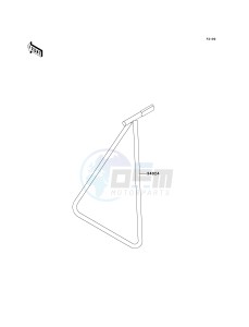 KX 450 D [KX450F] (D6F) D6F drawing STAND-- S- -