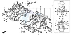 XL1000V9 F / CMF drawing CRANKCASE