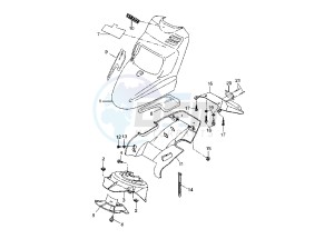 BW'S 50 drawing FRONT BODY