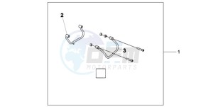 VT750CA9 Korea - (KO / ST) drawing CH S/B SUPPORT