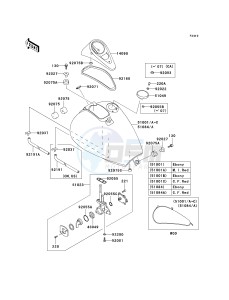 EN 500 C [VULCAN 500 LTD] (C6F-C9F) C7F drawing FUEL TANK