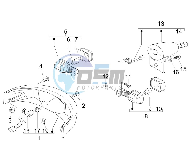 Tail light - Turn signal lamps