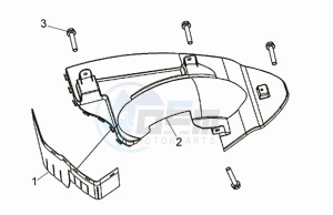 CELLO 50 45KMH drawing INNER MUDGUARD