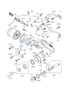 VN 800 A [VULCAN 800] (A1-A5) [VULCAN 800] drawing OIL PUMP_OIL FILTER