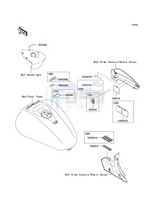 VN 2000 G [VULCAN 2000] (8F-9F) 0G9F drawing LABELS