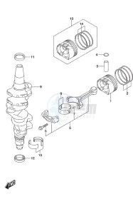 DF 40A drawing Crankshaft