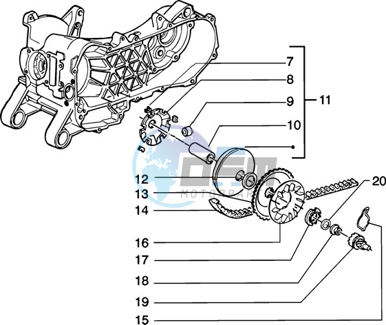 Driving pulley