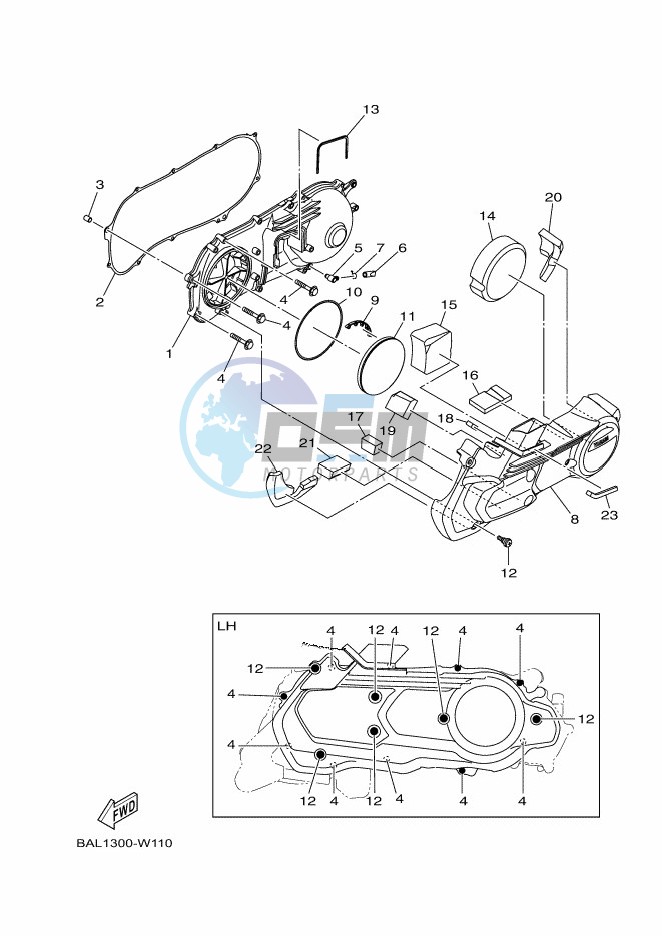 FRONT MASTER CYLINDER