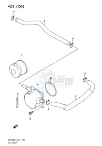 GSR750Z EU drawing OIL COOLER