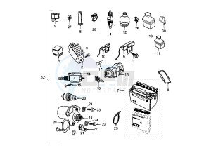 LOOXOR - 100 cc drawing ELECTRICAL DEVICES