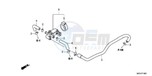 CBR600FC drawing AIR INJECTION CONTROL VALVE