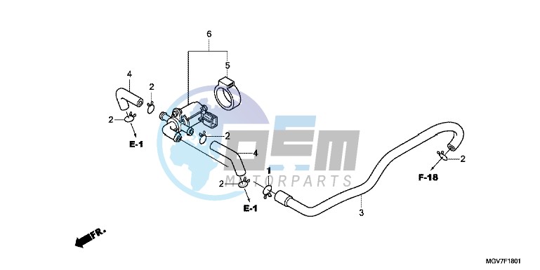 AIR INJECTION CONTROL VALVE