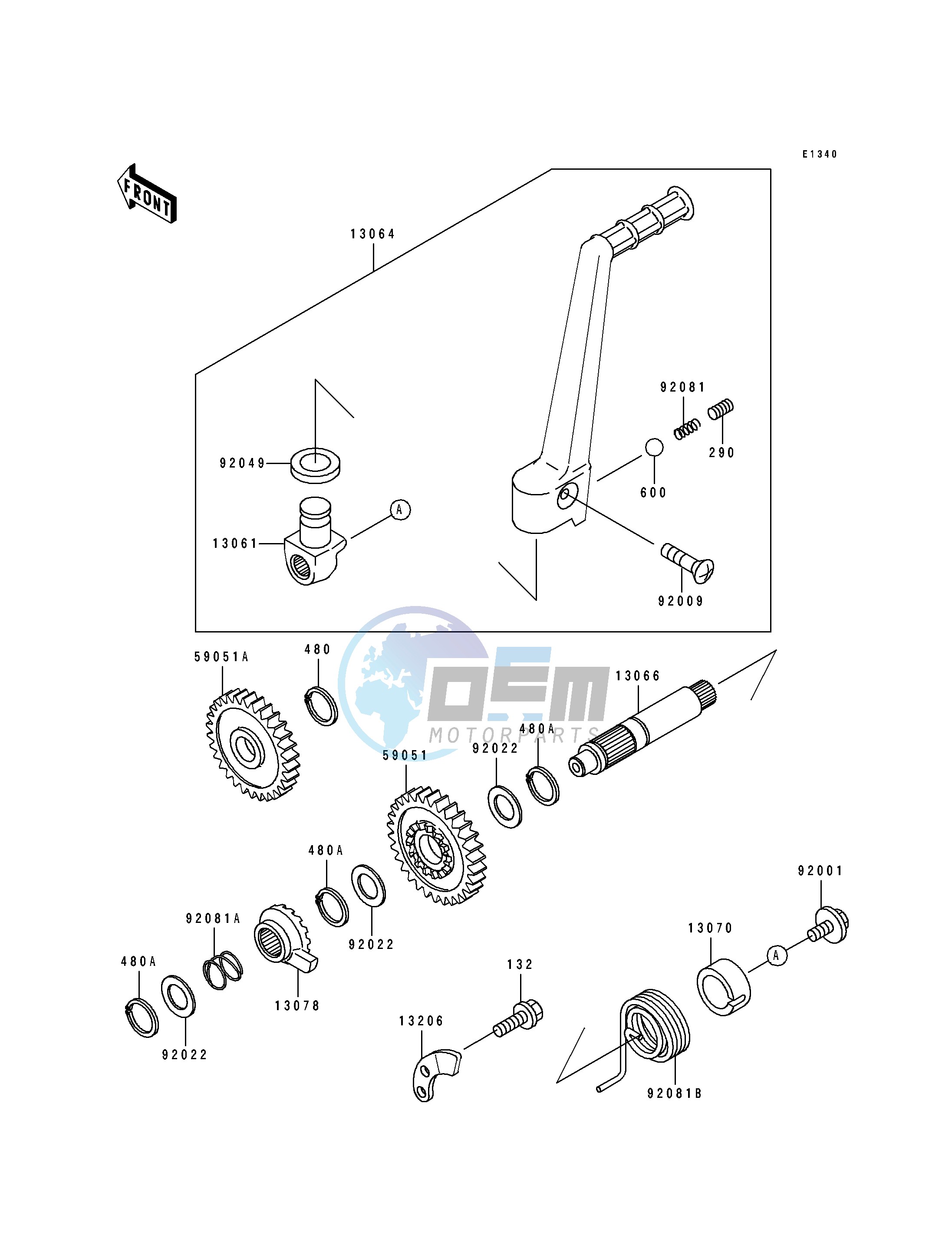 KICKSTARTER MECHANISM