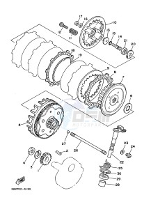 AG200FE (53CD 53CE) drawing CLUTCH