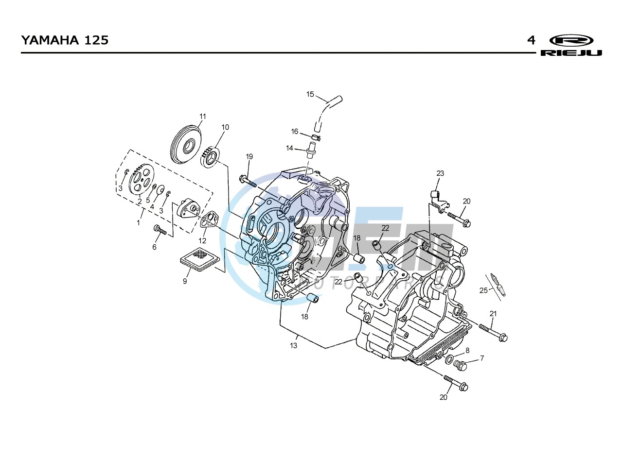 T04  CRANKCASE