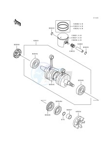 JS 750 A [750 SX] (A1-A4) [750 SX] drawing CRANKSHAFT_PISTON-- S- --- JS750-A1_A2- -