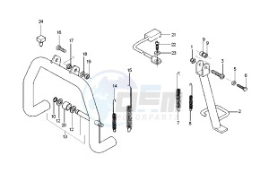 X9 125 drawing Stands