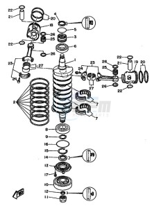 L250AET drawing CRANKSHAFT--PISTON