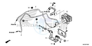 CB1100SAE CB1100 UK - (E) drawing ABS MODULATOR