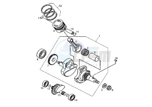 SENDA R EURO 2 - 125 drawing CRANKSHAFT