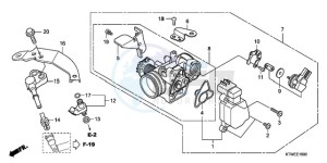 SH300AR9 Europe Direct - (ED / ABS) drawing THROTTLE BODY