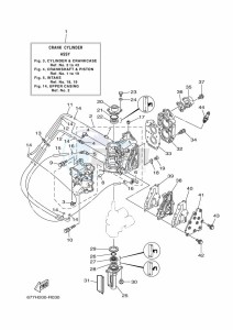 E8DMHL drawing CYLINDER--CRANKCASE