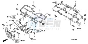 TRX420TMA Europe Direct - (ED / 2WD) drawing CARRIER