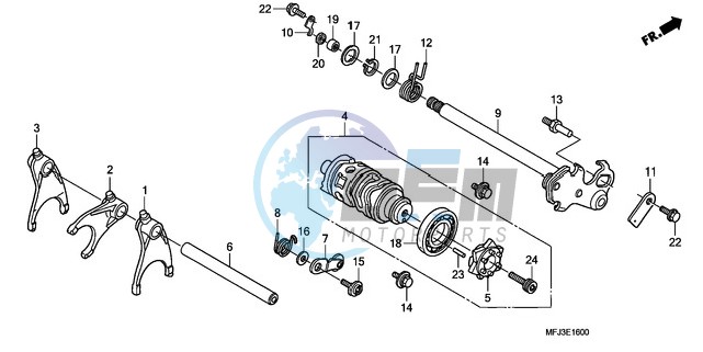 GEARSHIFT DRUM