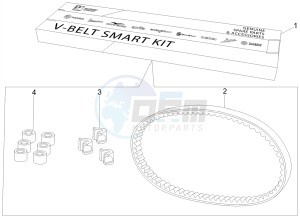 946 ARMANI 125 4T 3V ABS E3 (EMEA, APAC) drawing Kit trasmissione