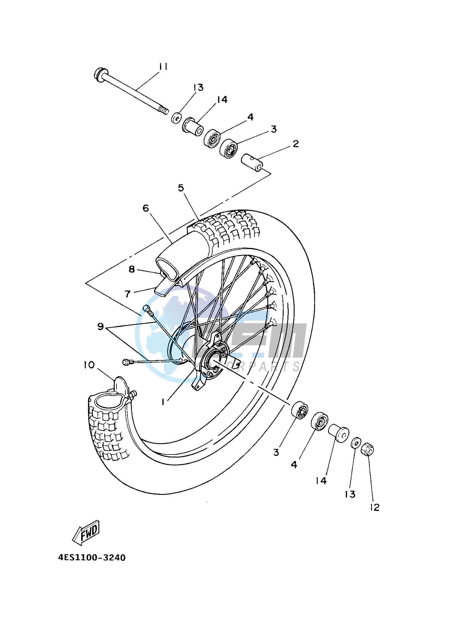 FRONT WHEEL