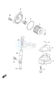 DF 9.9A drawing Oil Pump