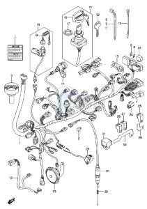 LT-A750XZ drawing WIRING HARNESS (LT-A750XZL3 P17)