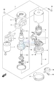 DF 115A drawing Starting Motor