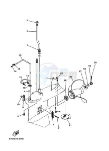 Z150QETOL drawing LOWER-CASING-x-DRIVE-2