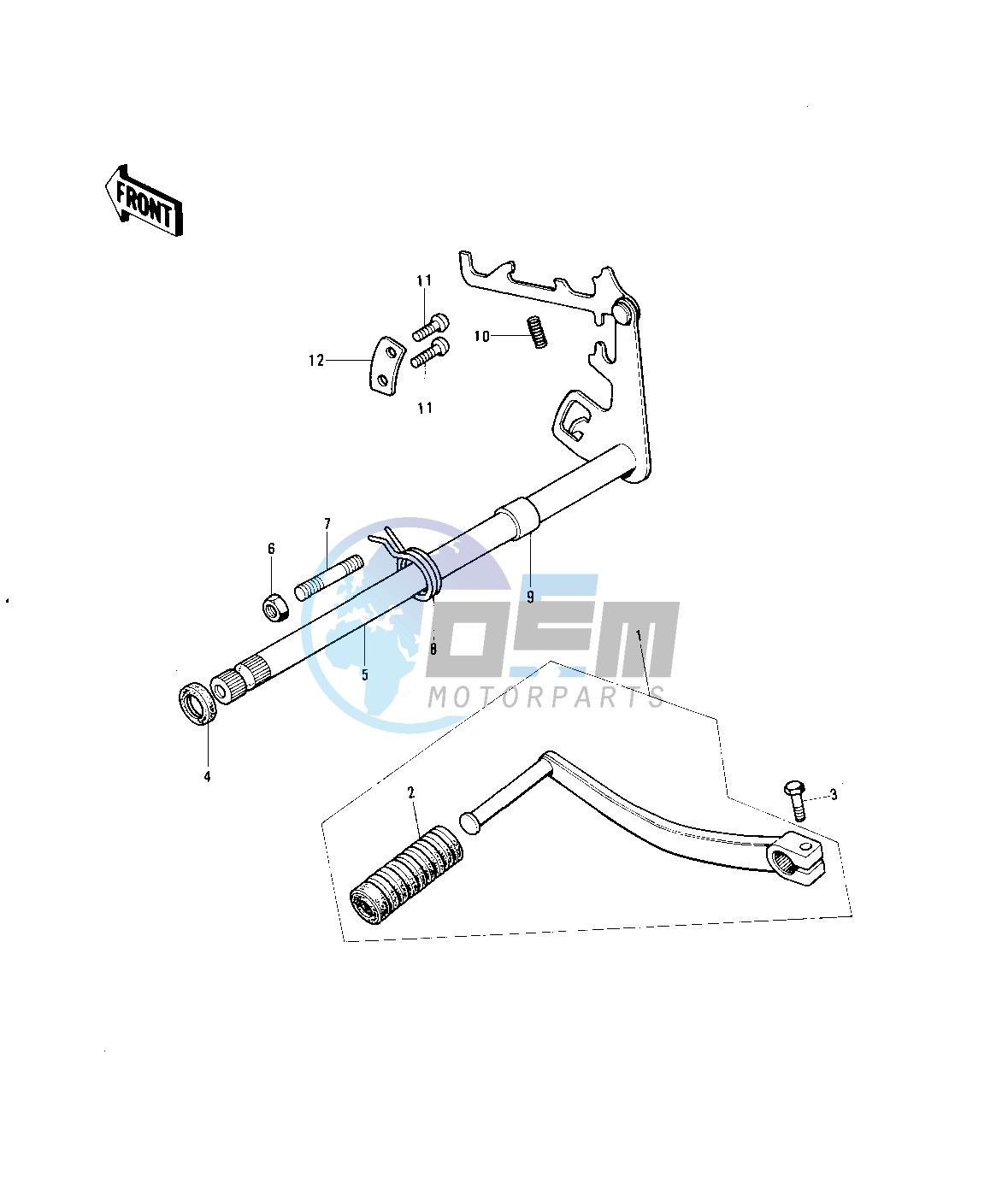 GEAR CHANGE MECHANISM -- 76-79- -