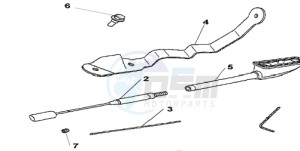 GL1800A NZ - (NZ) drawing CB ANTENNA (LONG)